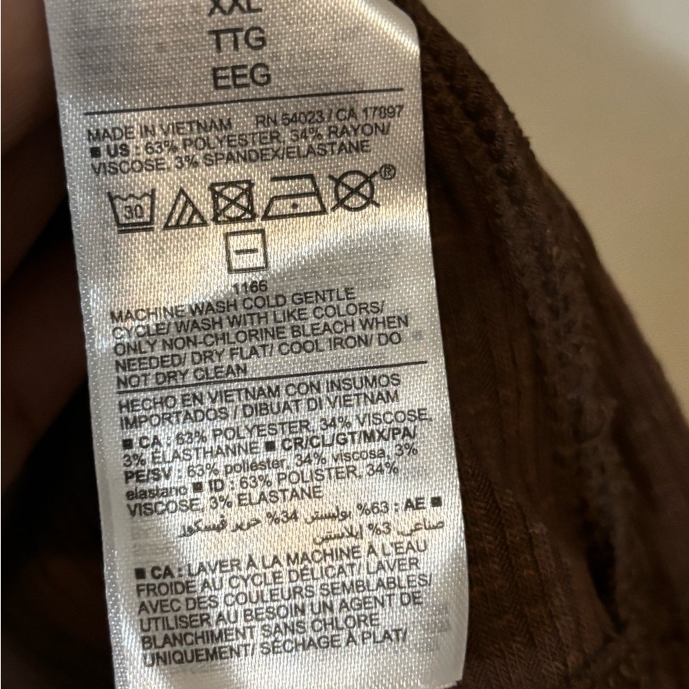 Old Navy Luxe Brown Knit Top - Picture 4 of 4